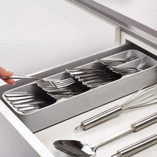 Load image into Gallery viewer, Kitchen Drawer Organizer Tray Spoon Cutlery Separation Finishing Storage Box Cutlery Kitchen Storage Organization