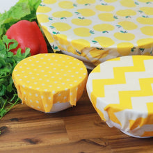 Load image into Gallery viewer, Eco Friendly Reusable Food Wraps Sustainable Plastic Free Food Storage Organic Beeswax Wrap Cling Wrap Replacement for Sandwich