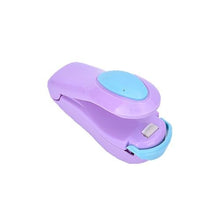 Load image into Gallery viewer, 6 Color Portable Mini Sealing Household Machine Heat Sealer Capper Food Saver For Plastic Bags Package Mini Gadgets