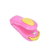 Load image into Gallery viewer, 6 Color Portable Mini Sealing Household Machine Heat Sealer Capper Food Saver For Plastic Bags Package Mini Gadgets